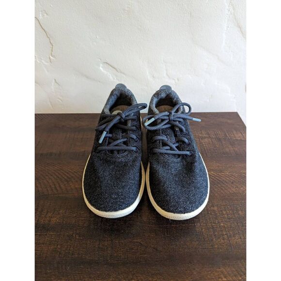 Allbirds Women's Wool Runner Mizzles Navy Blue Sneaker Shoes - Size 9 - Picture 3 of 9